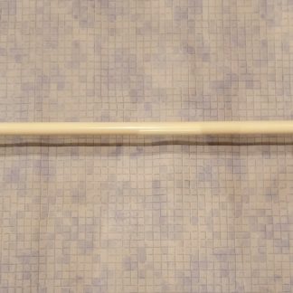 BARRA PORCELANA Y MADERA LACADA BLANCA