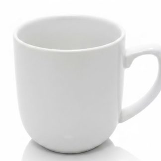 TAZA MUG JAPAN PORCELANA BLANCA 300 ML